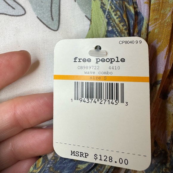 NWT Free People Give a Little maxi dress - Picture 13 of 14